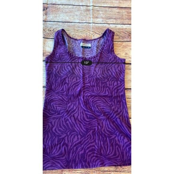 Magellan Tank Bundle Size Small Women's Animal Purple Black - Picture 8 of 10